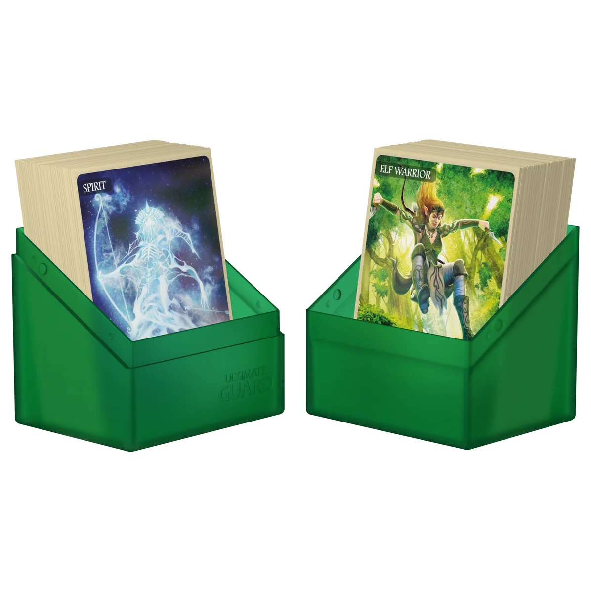 Ultimate Guard Boulder Deck Case 80+ Standard Size Emerald Deck Box - Image 5