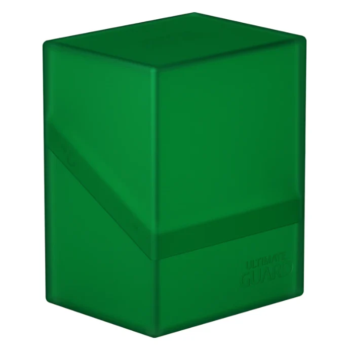 Ultimate Guard Boulder Deck Case 80+ Standard Size Emerald Deck Box - Image 8