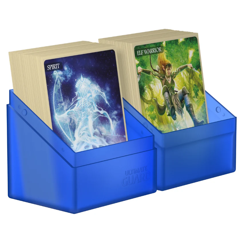 Ultimate Guard Boulder Deck Case 80+ Standard Size Sapphire Deck Box - Image 4