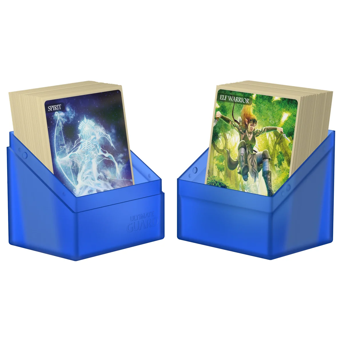 Ultimate Guard Boulder Deck Case 80+ Standard Size Sapphire Deck Box - Image 5