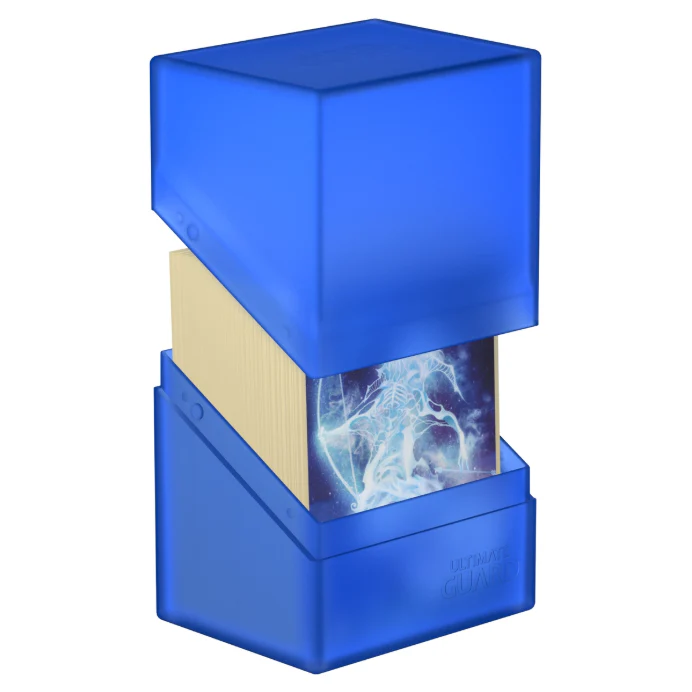 Ultimate Guard Boulder Deck Case 80+ Standard Size Sapphire Deck Box - Image 6