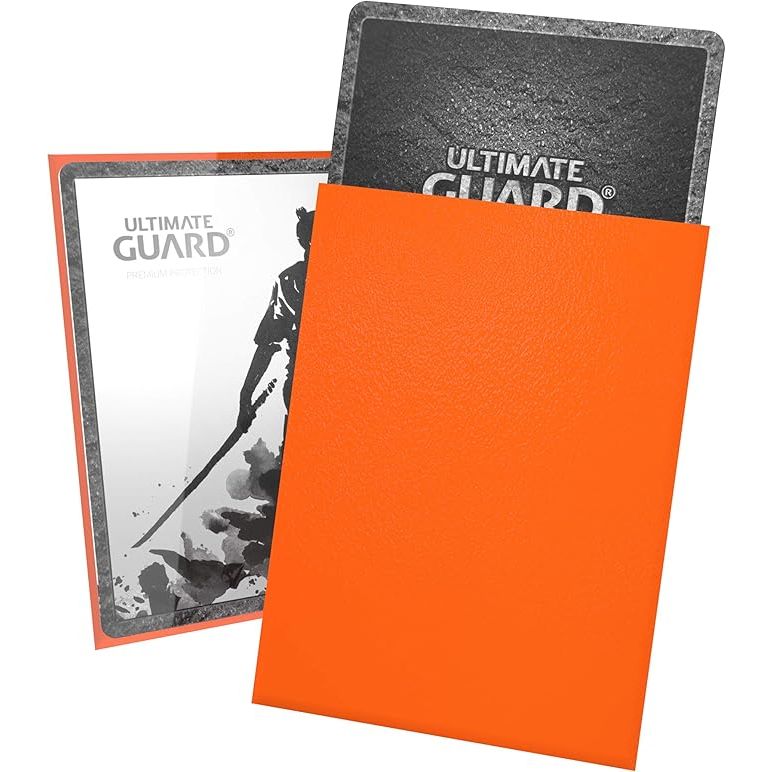 Ultimate Guard Katana Standard Size Sleeves Orange (100) - Image 2