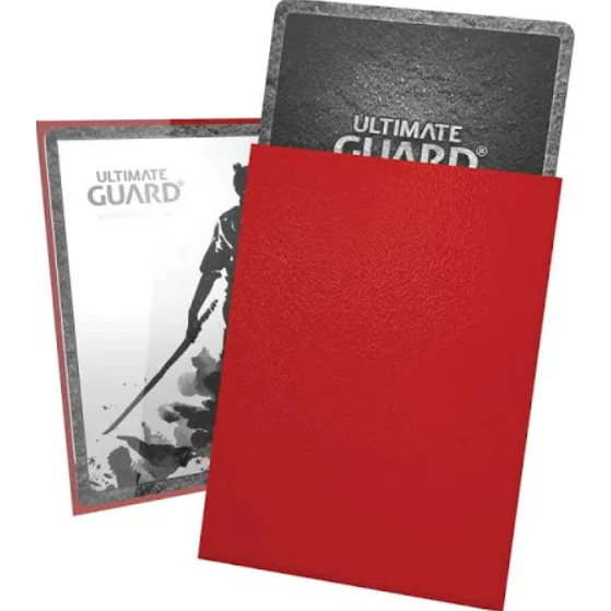 Ultimate Guard Katana Standard Size Sleeves Red (100)