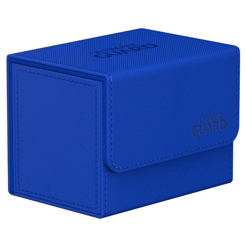 Ultimate Guard Sidewinder Deck Case 80+ Xenoskin Standard Size Monocolor Blue Deck Box - Image 7