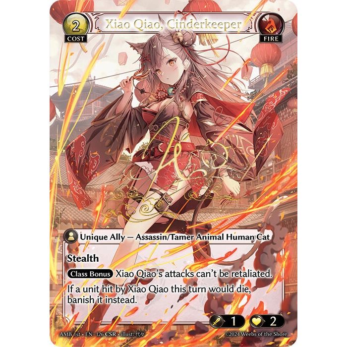 Xiao Qiao, Cinderkeeper (CSR) (126) (Mortal Ambition)